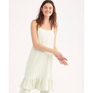 Free People FB Beach Dream of You Tunic Dress dress light green SMALL